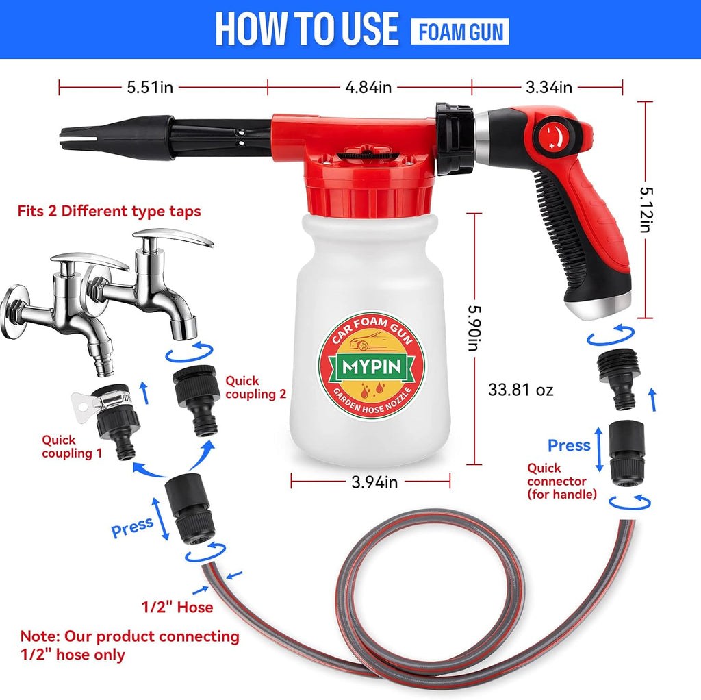 RINSED Foam Cannon